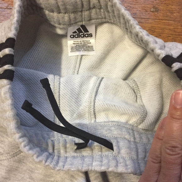 adidas Youth French Terry Jogger Pants - Picture 3 of 5